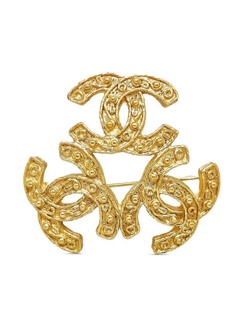 chanel brooch pre owned